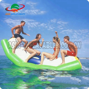 Factory PVC Inflatable Water Park Toys Teeter Totter, Floating Water Seesaw