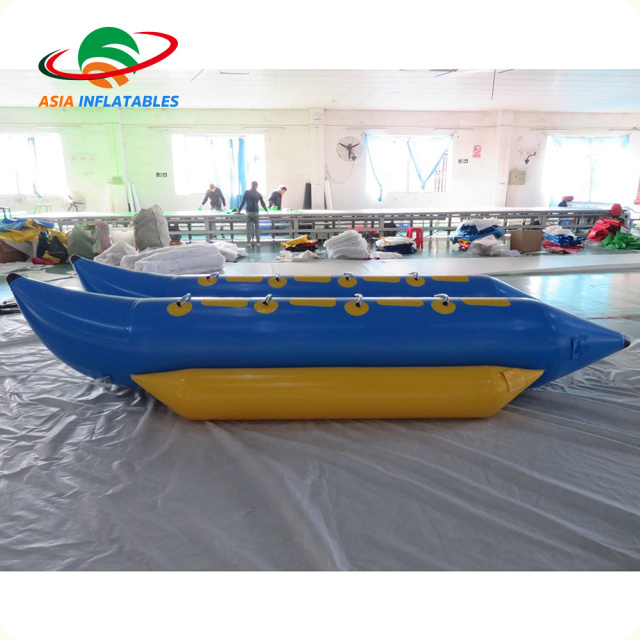 8 person Inflatable Banana Boat Banana Boat Inflatable Rafts For Water Sport Games