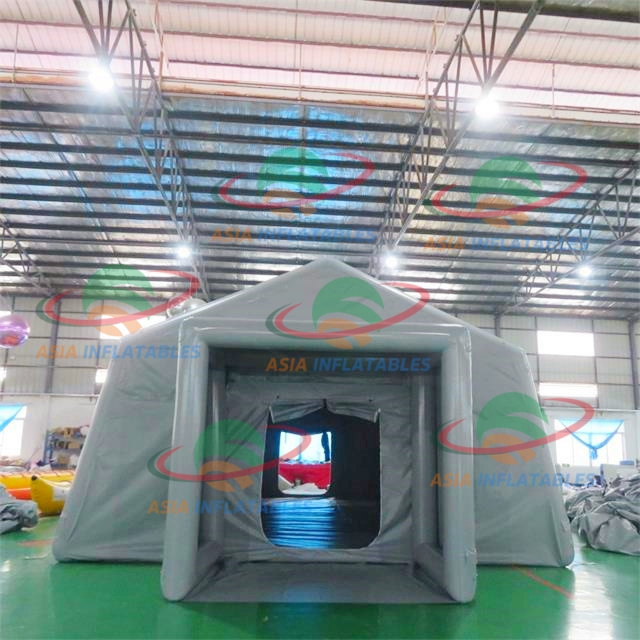 Large Inflatable Camping Tent , PVC Fabric Camping Tent For Event , Large Emergency Response Shelter