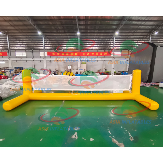 Water Toys Inflatable Float Sports Toy Volleyball Court Fence Inflatable Volleyball Sports Events For Pool Lake Beach Resort