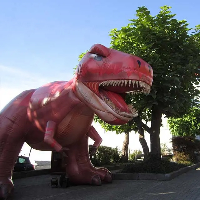 Creative inflatable tyrannosaurus giant inflatable velociraptor for exhibition display