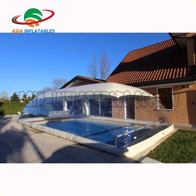 Winter transparent pool dome cover inflatable dome for swimming pool