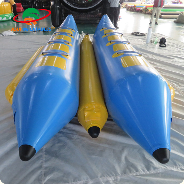 8 person Inflatable Banana Boat Banana Boat Inflatable Rafts For Water Sport Games