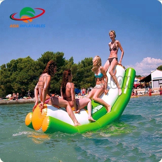 Factory PVC Inflatable Water Park Toys Teeter Totter, Floating Water Seesaw