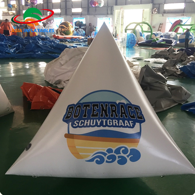 Floating Marker Triangle Buoys Inflatable Water Swim Buoy