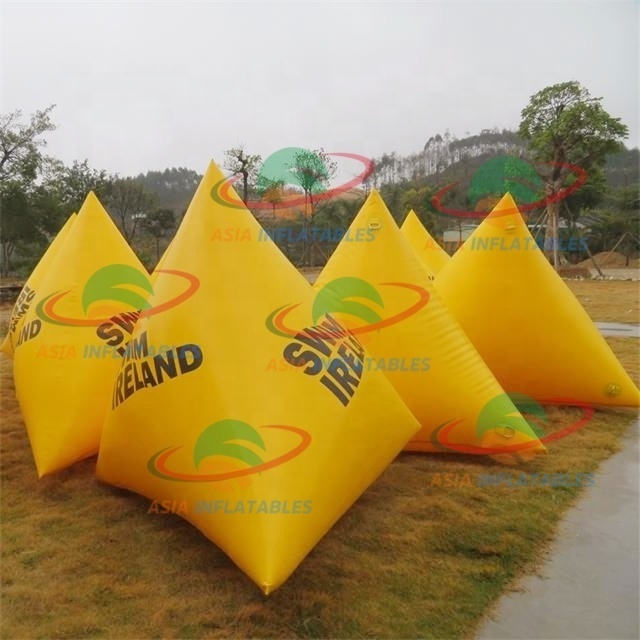 Inflatable Water Floating Marker Water Swimming Buoy Pontoons Tubes For Warning Mark Buoys