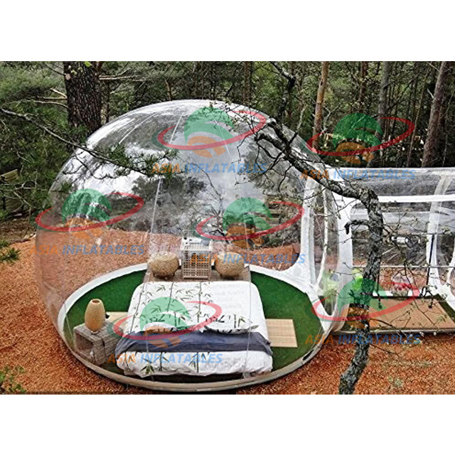 4m clear bubble house hotel huts inflatable balloon dome for family party glamping camping bubble tent from inflatable tent