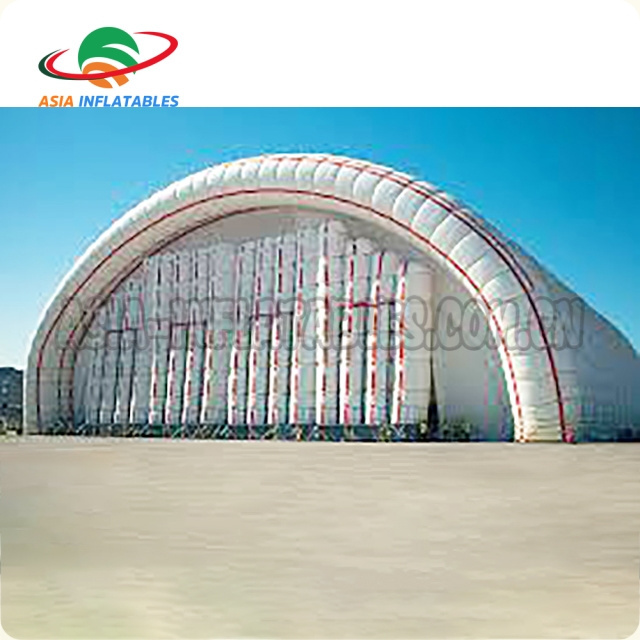 Outdoor inflatable food storage warehouse/inflatable hangar/inflatable garage