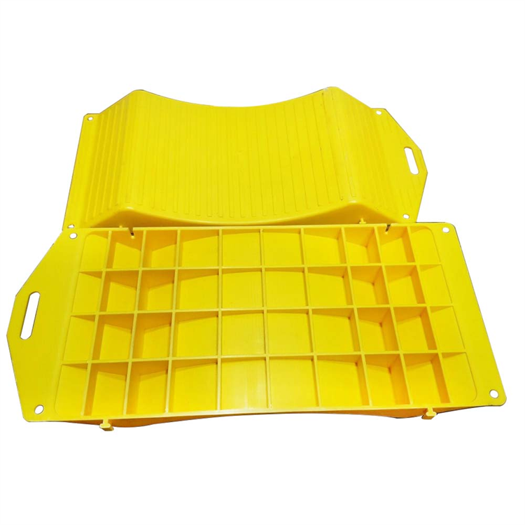 HDPE Plastic Curved Prevent Tire Flat Spots Super Car  Parking Stop Guide  Mat Car Storage Tire Cradles Car Tyre Protector Saver