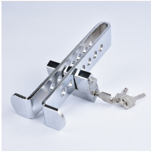 Security Car Auto Stainless Steel Clutch Lock Anti-Theft Device Brake Pedal Lock