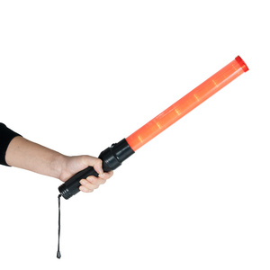 54cm  21 inch  Led Traffic Control Baton Safety Light Wand With 2 Flashing Modes