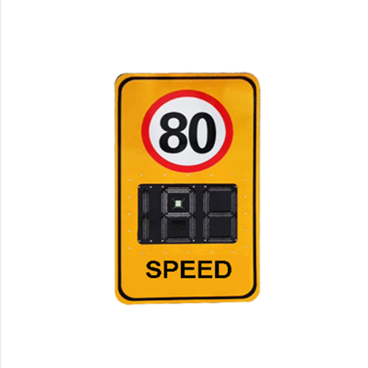 solar powered radar speed sign electronic signs aluminium radar speed sign