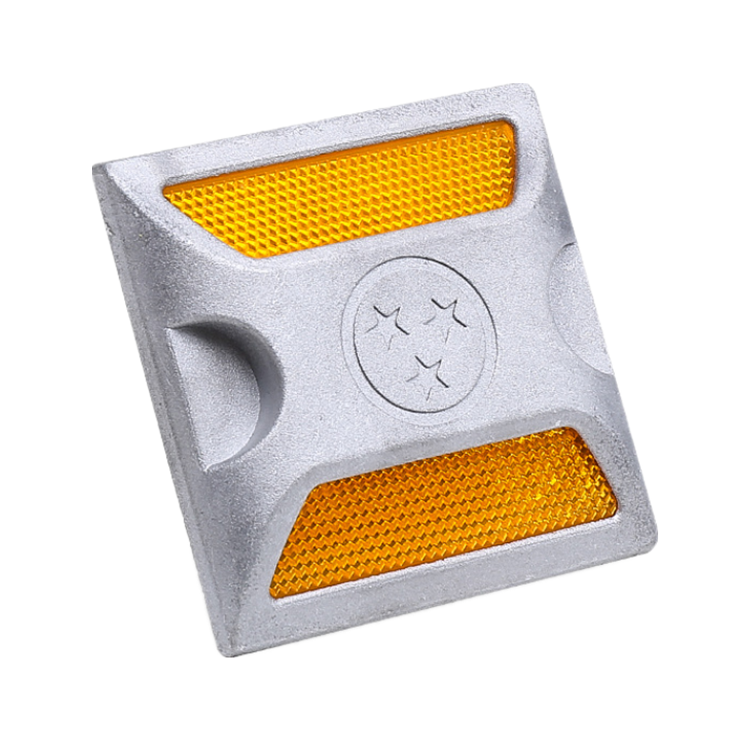 Roadway safety Durable Reflective  traffic warning Aluminium  Road Stud