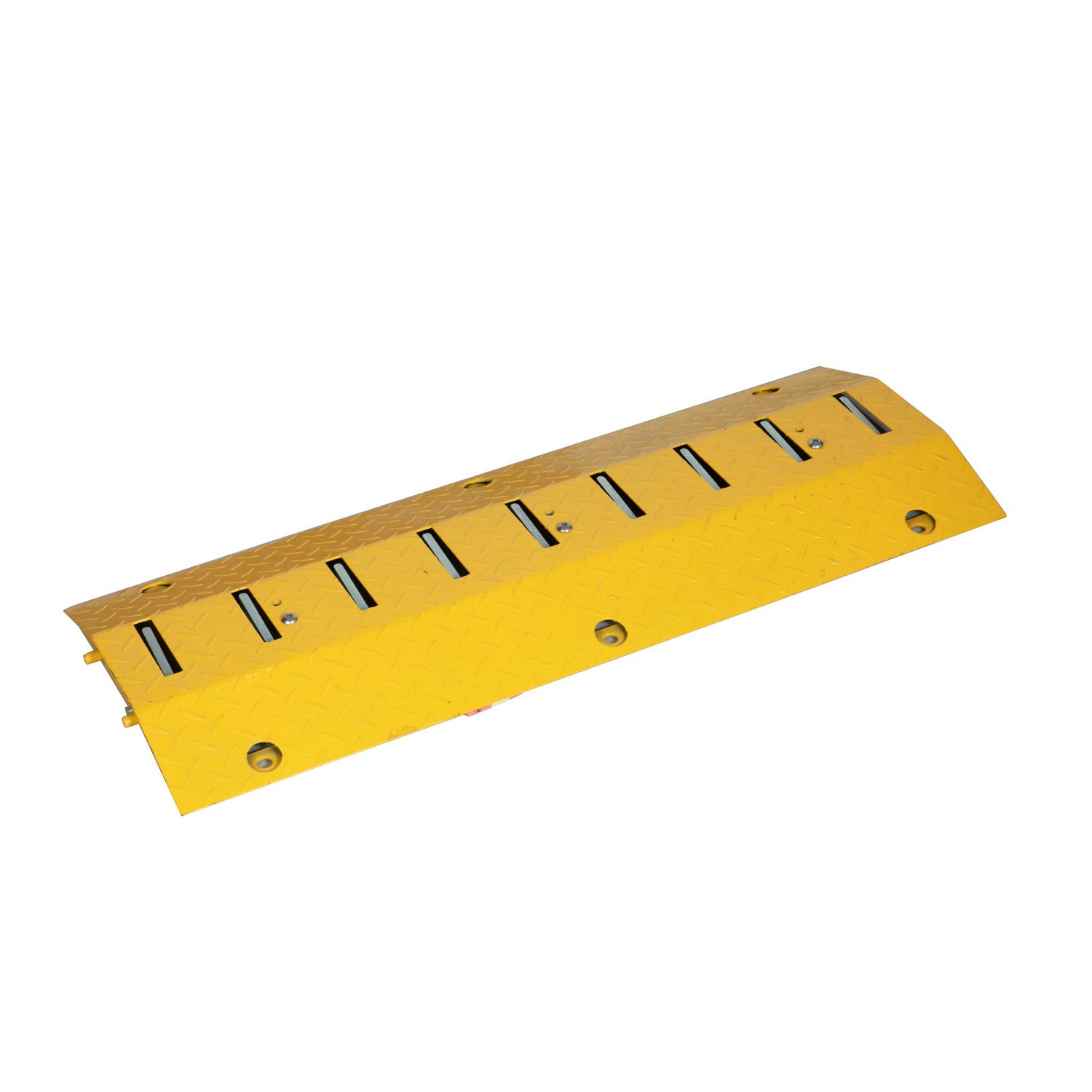 manufacture road safety one way speed bumper tyre killer hump one way ramp steel road spike strip