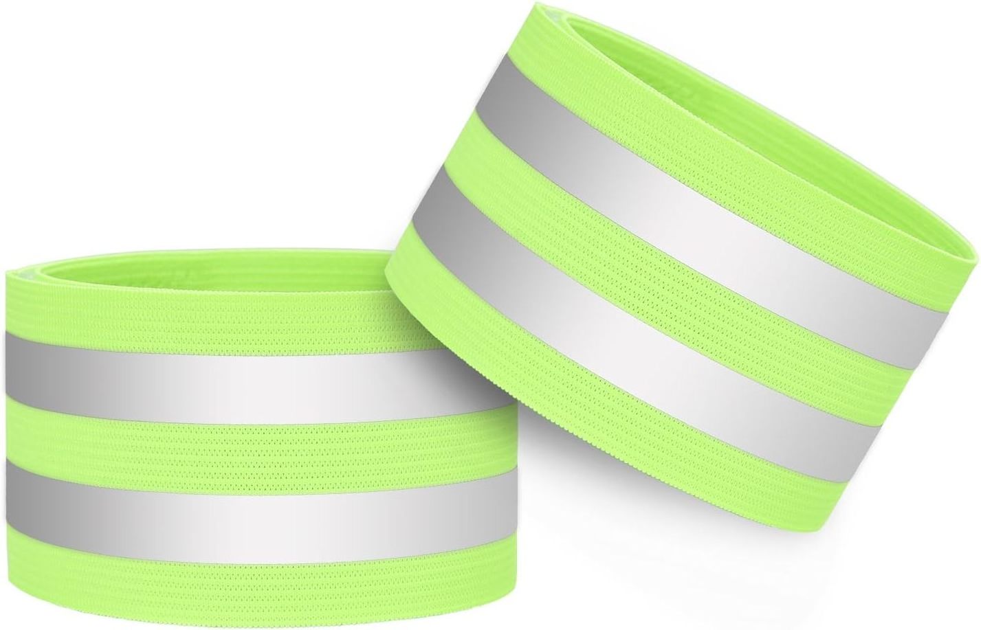 Reflective Wrist Strap, Running Safety Gear Reflective Wristbands, High Visibility Bike Ankle Bands Reflector Armband