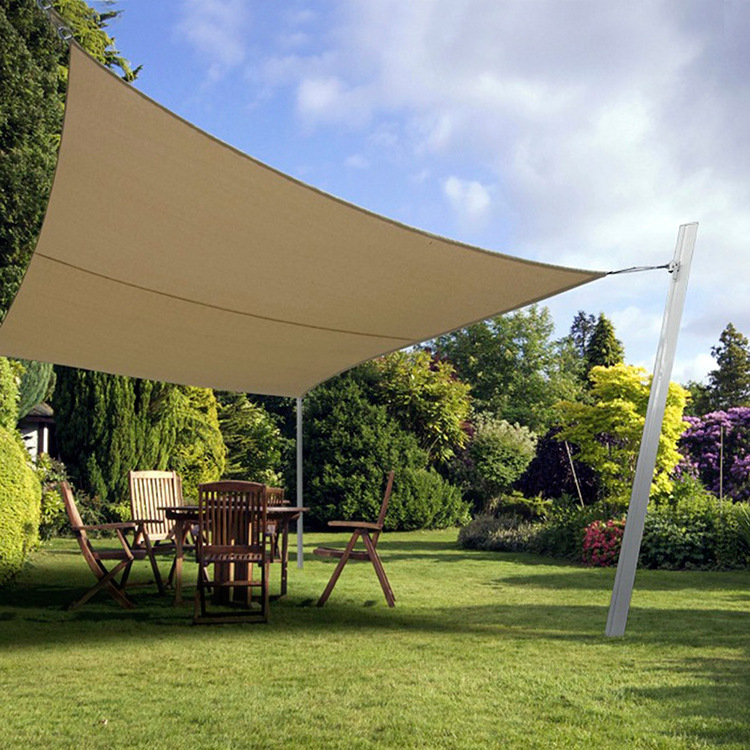 Rectangle Sun Shade Sail UV Block Canopy for Patio Backyard Lawn Garden Outdoor Activities