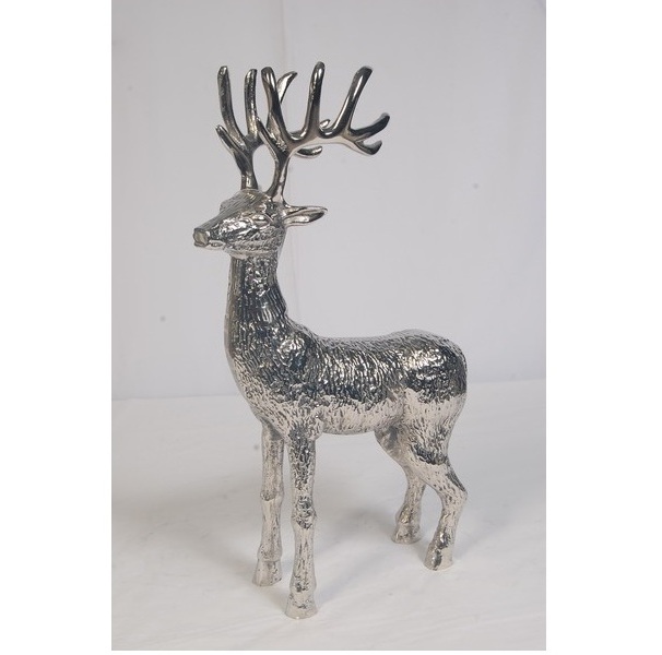 European style Luxury Home Decoration Christmas Reindeers Handmade Metal Reindeer Designer Antique Metal Table decor