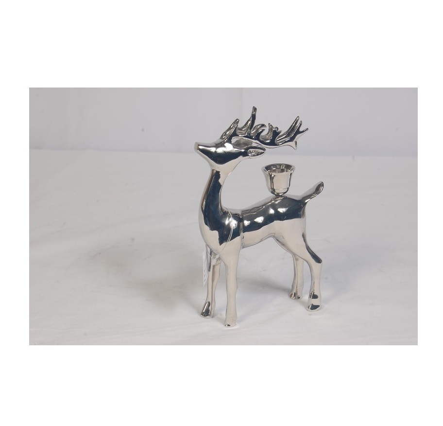 European style Luxury Home Decoration Christmas Reindeers Handmade Metal Reindeer Designer Antique Metal Table decor