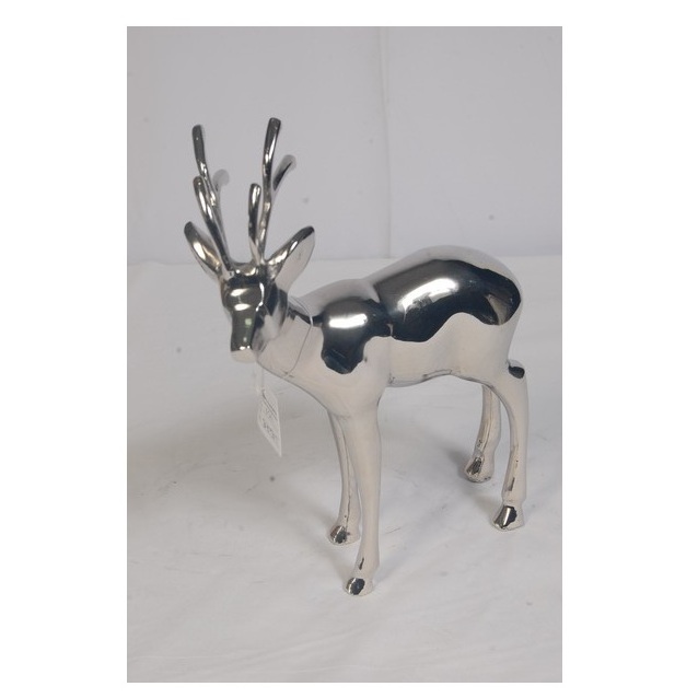 European style Luxury Home Decoration Christmas Reindeers Handmade Metal Reindeer Designer Antique Metal Table decor