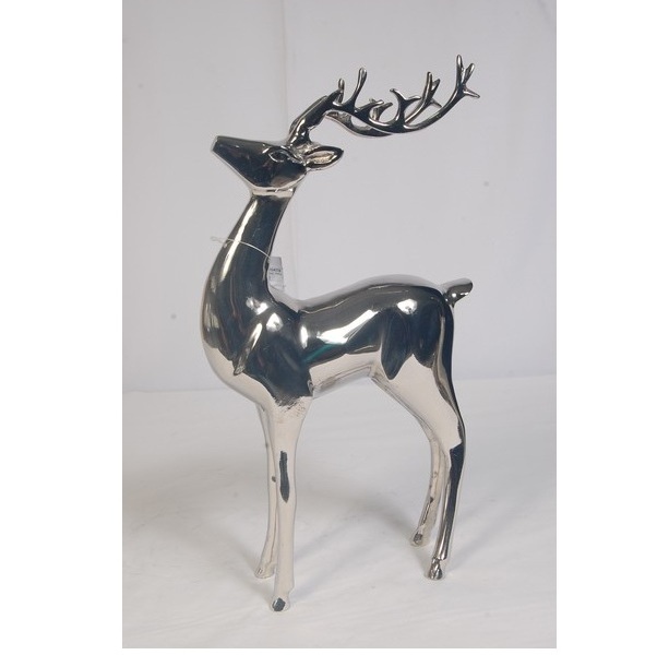 European style Luxury Home Decoration Christmas Reindeers Handmade Metal Reindeer Designer Antique Metal Table decor