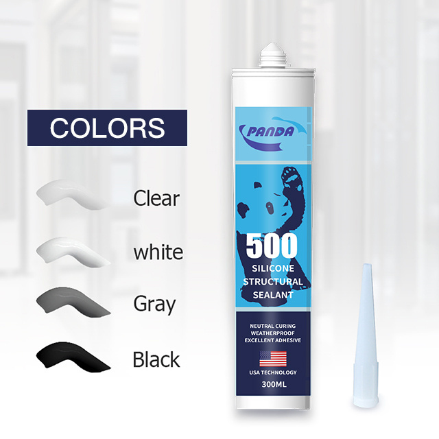 silicone sealant uae silicon sealant clear odorless 300ml high temperature Waterproof Silicone Mixed 500