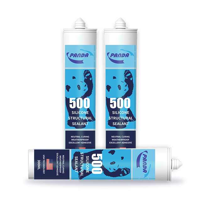 silicone sealant uae silicon sealant clear odorless 300ml high temperature Waterproof Silicone Mixed 500