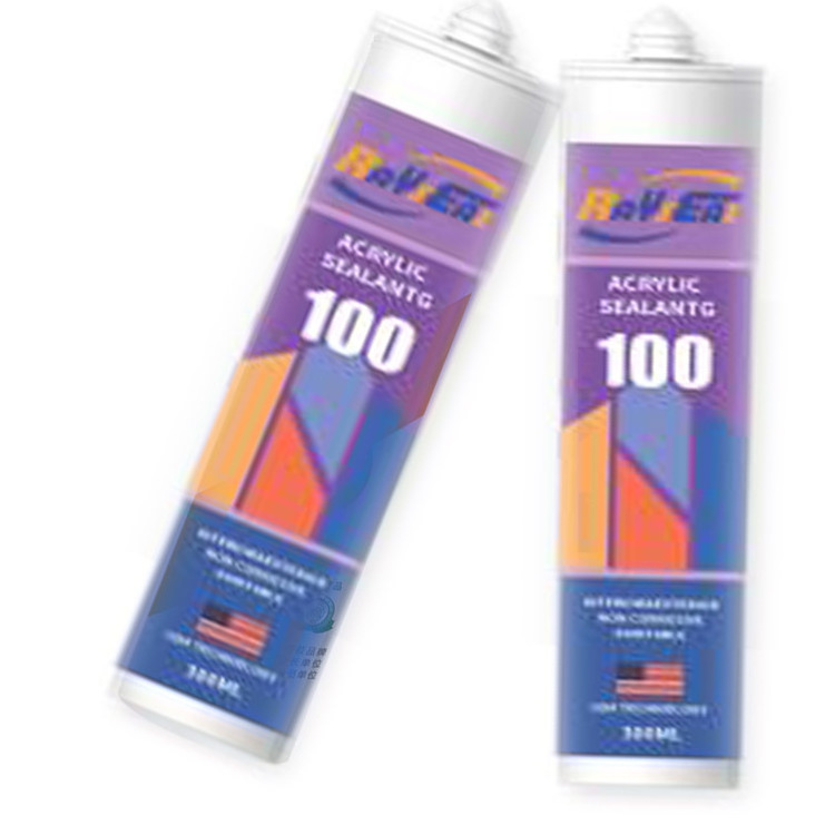 Acrylic Sealant 300Ml Anti-Crack Waterproof Rain Proof Window Caulking Weatherproof Neutral Toilet Sealant