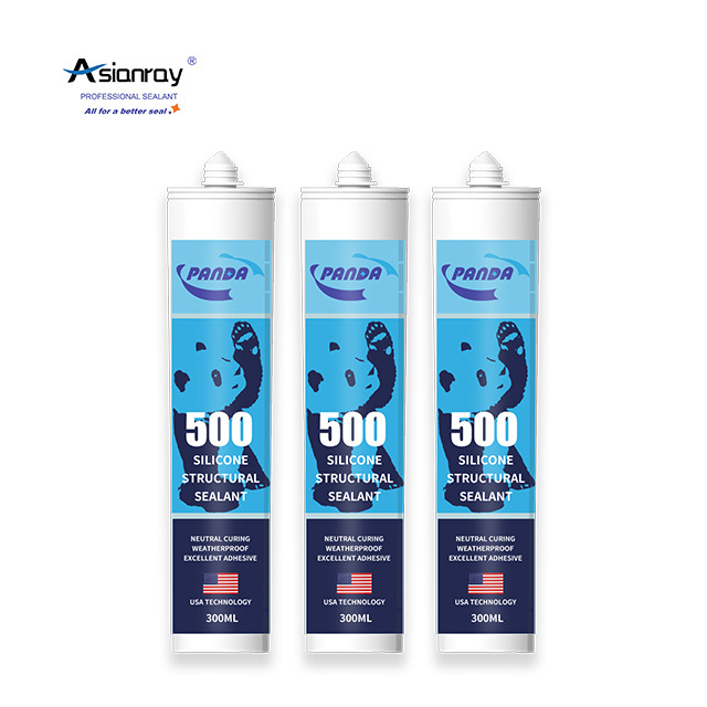 Hot Sale Environment Friendly Clear Gp 280 Ml Components Structure Acetoxy Neutral Silicone Sealant Aquarium Silicone Mixed 500