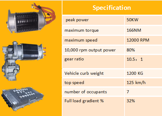 Brand new bolt EV electric motor 48V 50KW with control unit electric drive ev bolt whole set conversion kit