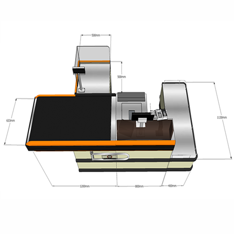 Manufacture retail check out counters Sold On Alibaba