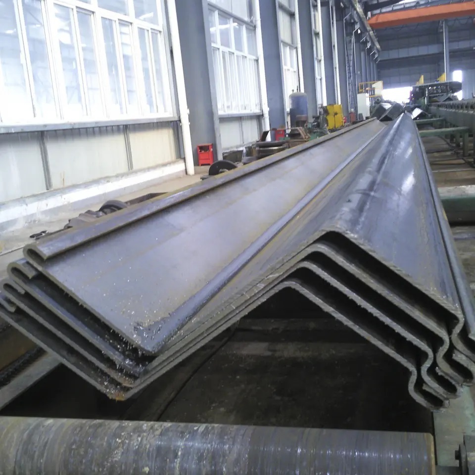 Hot Sale Z type Carbon Steel Sheet Pile for Construction of Bulkheads and Seawalls