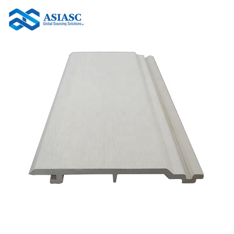 Factory Direct Sales White Vinyl Siding Exterior Wall Cladding Panel Decoration Outdoor 3D PVC Wall Panel