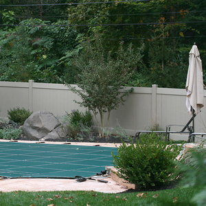 Full Privacy Pvc Best Selling Free Maintenance Full Privacy Pvc Tan Gray Brown Black Vinyl Fence