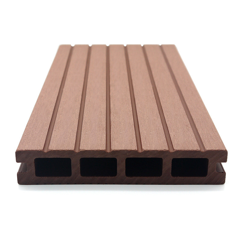 European Oak Wood Parquet Board Brushed Engineering Hardwood Flooring Two Sides Sanding Wpc Hollow Outdoor Floor