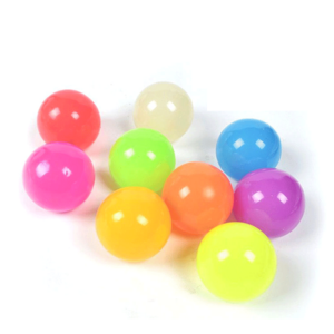 Best Selling Glow Squishy Ball Stick To The Wall Slowly Fall Off Luminescent Stress Relief Balls Sticky Ceil Ball