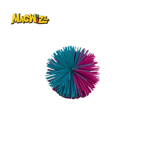 Hot Selling Monkey Stringy Balls Rubber Funny Juggling Bouncing Pompom Koosh Ball With High Quality