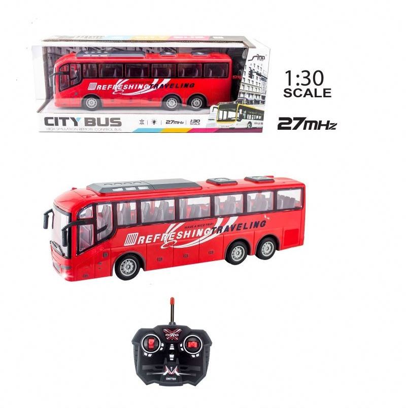 Best Selling High Quality 4ch Radio Control Car RC Modeling Kids Toy Bus