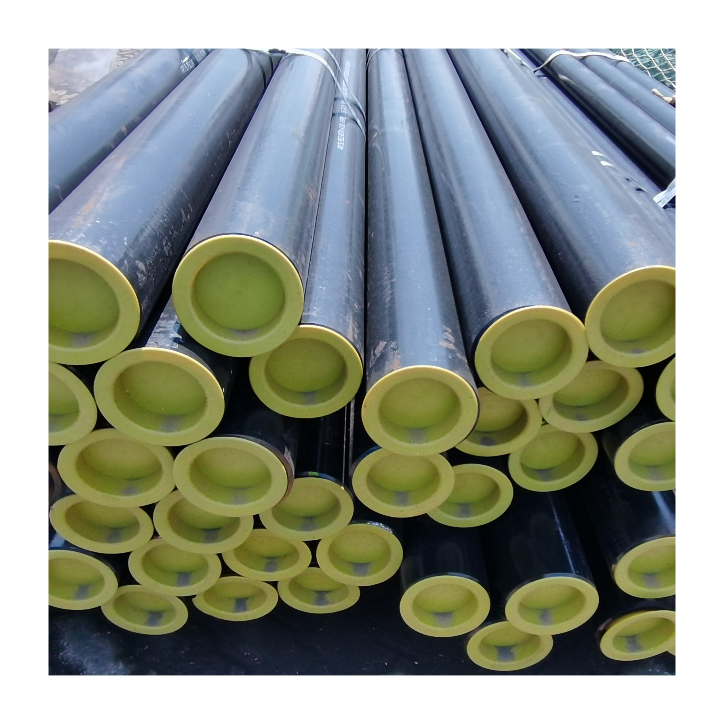 ASTM A 50 ERW Carton Steel Black Pipe Hot Rolled Round MS Welded Pipe Square Tube