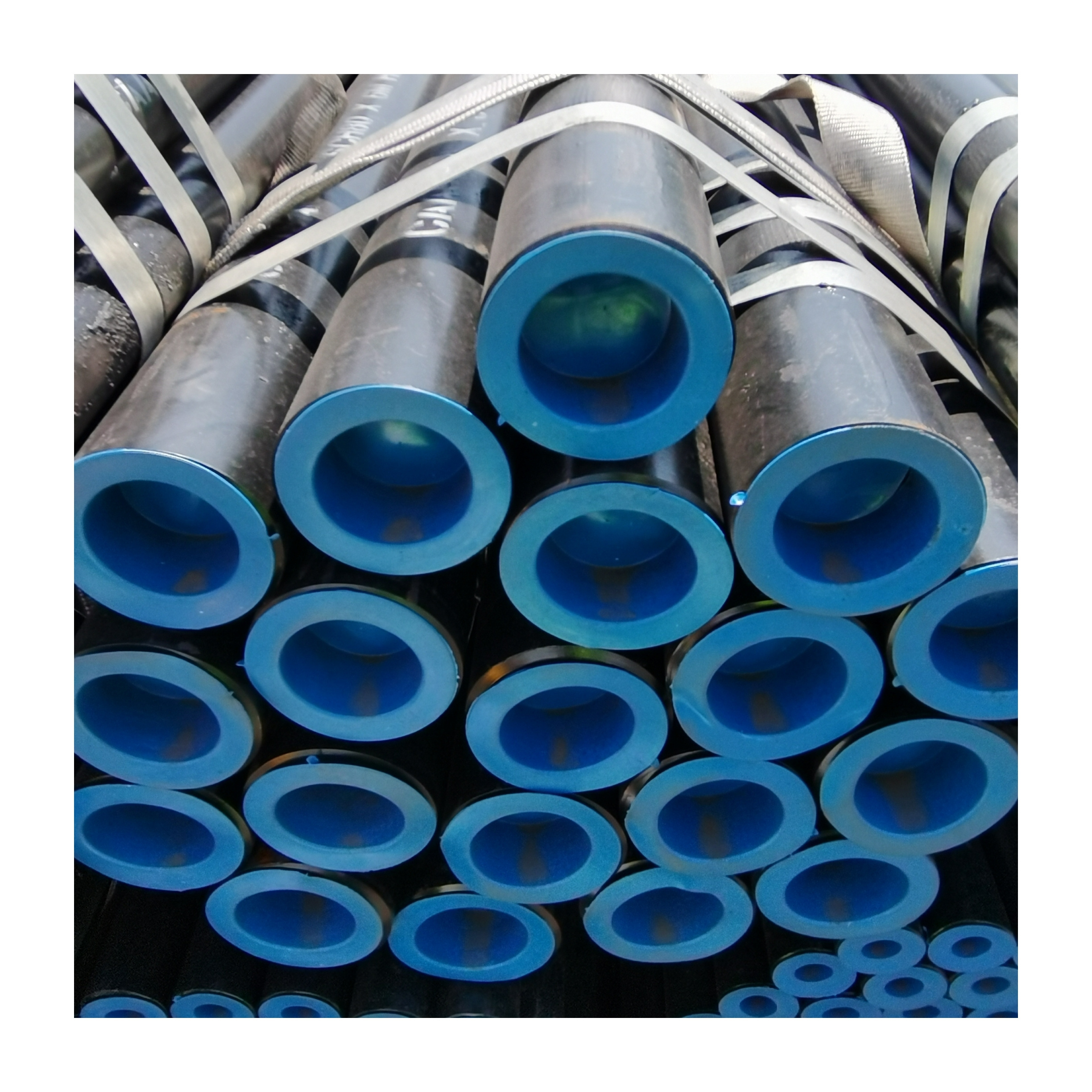 ASTM A 50 ERW Carton Steel Black Pipe Hot Rolled Round MS Welded Pipe Square Tube