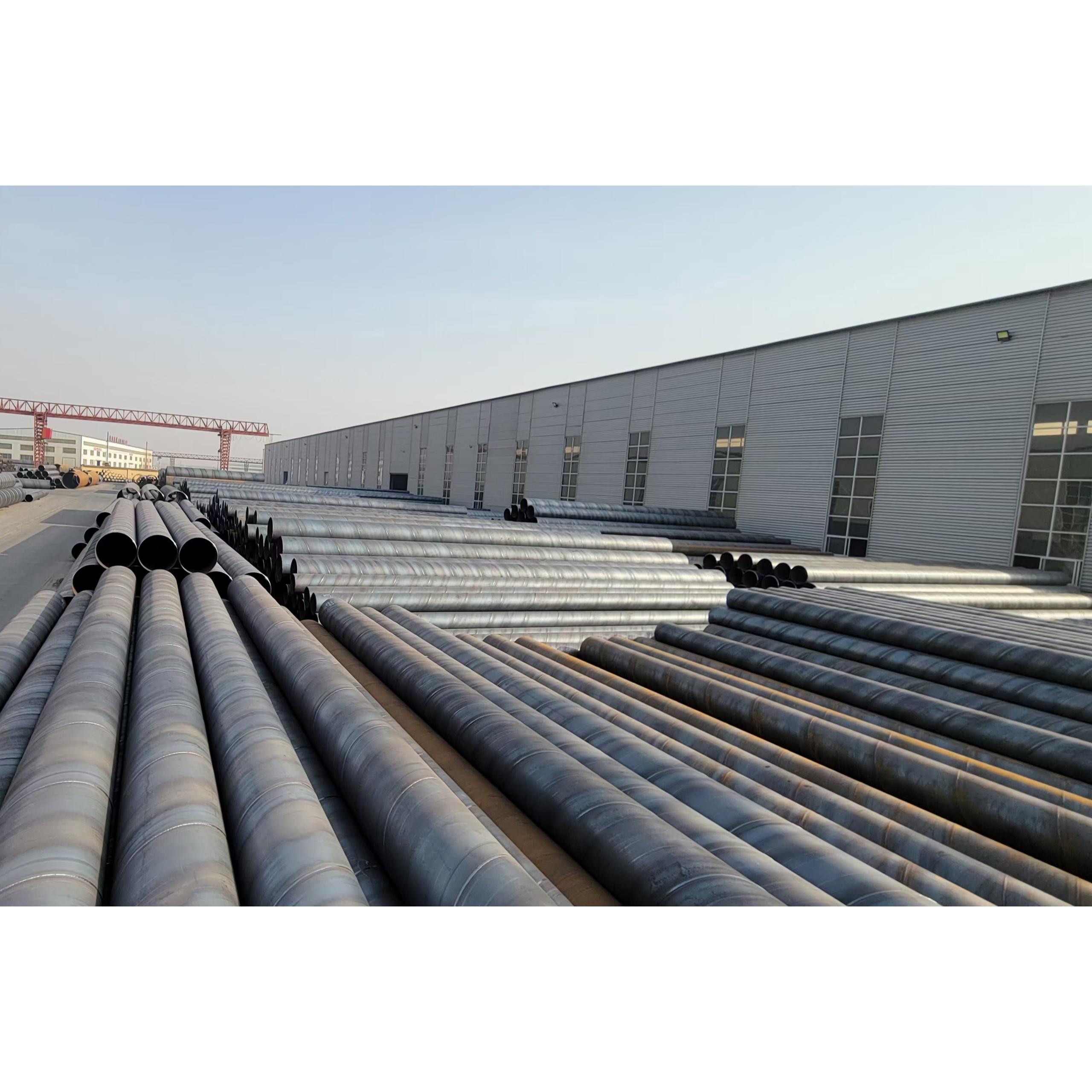 Large diameter corrugated culvert pipe 36 inch spiral steel pipe carbon steel welding pipe