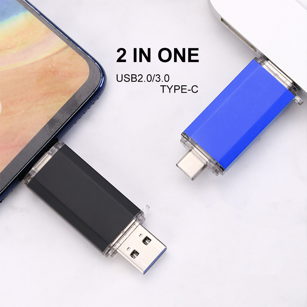 USB C Flash Drive 16GB Type 3.1 Port USB C Thumb Drive Metal Flash Drive Compatible with iPhone 15/Android Phone/PC/Mac Pro