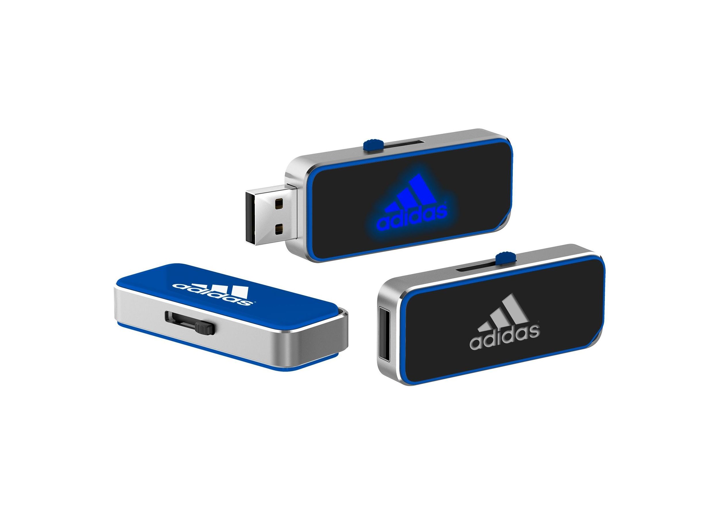 New arrival LED customize logo 64GB USB Flash Drive 32GB USB KEY