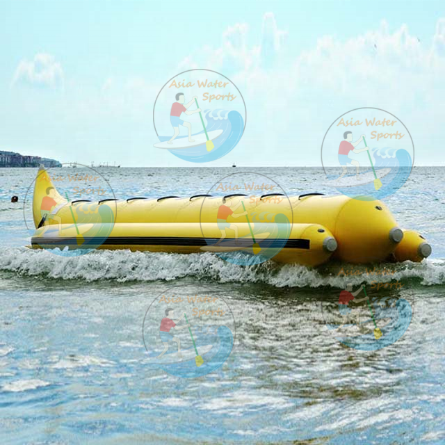 10 Riders In-line Water Banana Boat Flyfish Ski Tube Inflatable Towable Boat for Beach Jet Ski