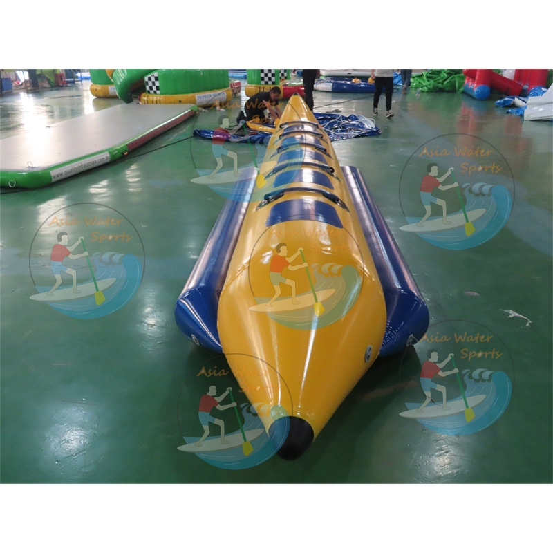 Jet Ski Boat Inflatable Water Towable Tube Inflatable Banana Boat Water Sled For 5 Person