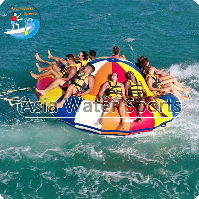 inflatable rolling donut cheap water disco boat for towing inflatable boat