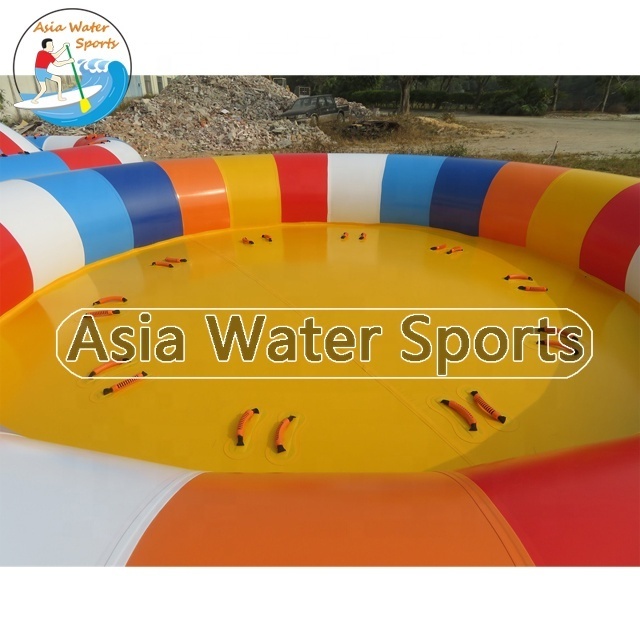 10 Seats Water Towable Ski Tube Inflatable Water Disco Boat For Water Play Equipment