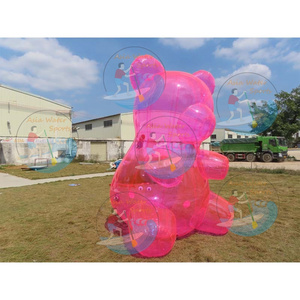 China PVC Toys Bear Inflatable Animal Toys Inflatable Teddy Bear Balloon Display Toys