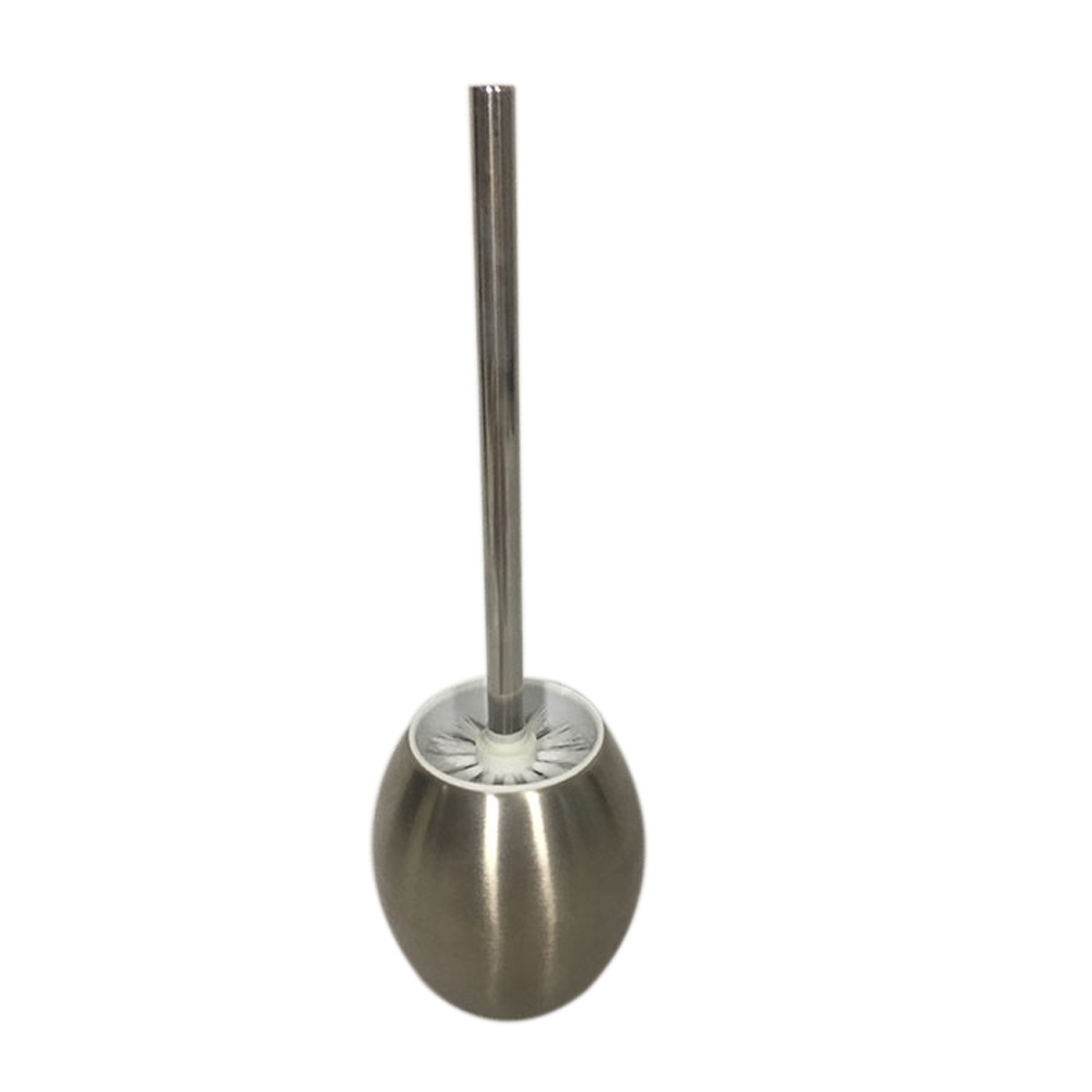 High grade stainless steel toilet brush with holder toliet brush in cleaning brushes