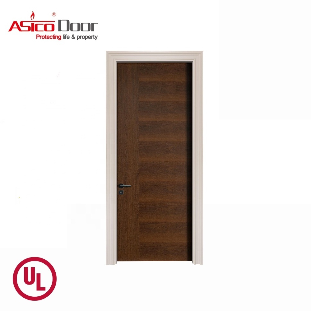 Commerical exterior wooden fire proof and sound proof door in China