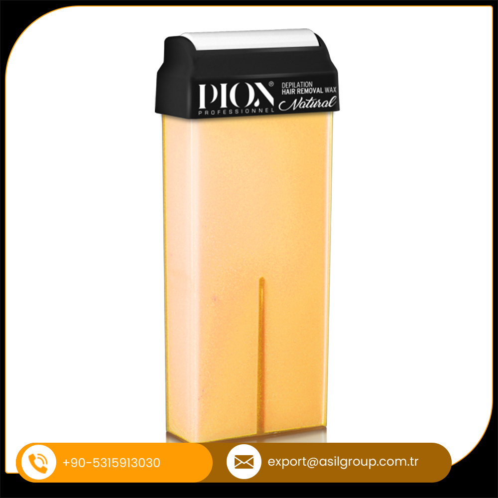 Newly Made Direct Bottle Packed Roll On Pion Professional Depilatory Natural 100Gr Cartridge Wax